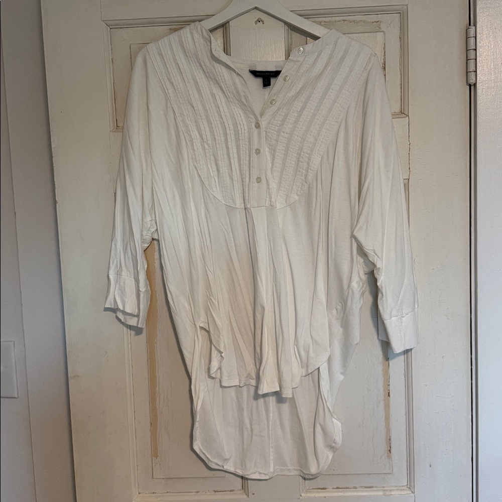 Banana Republic Cream Blouse